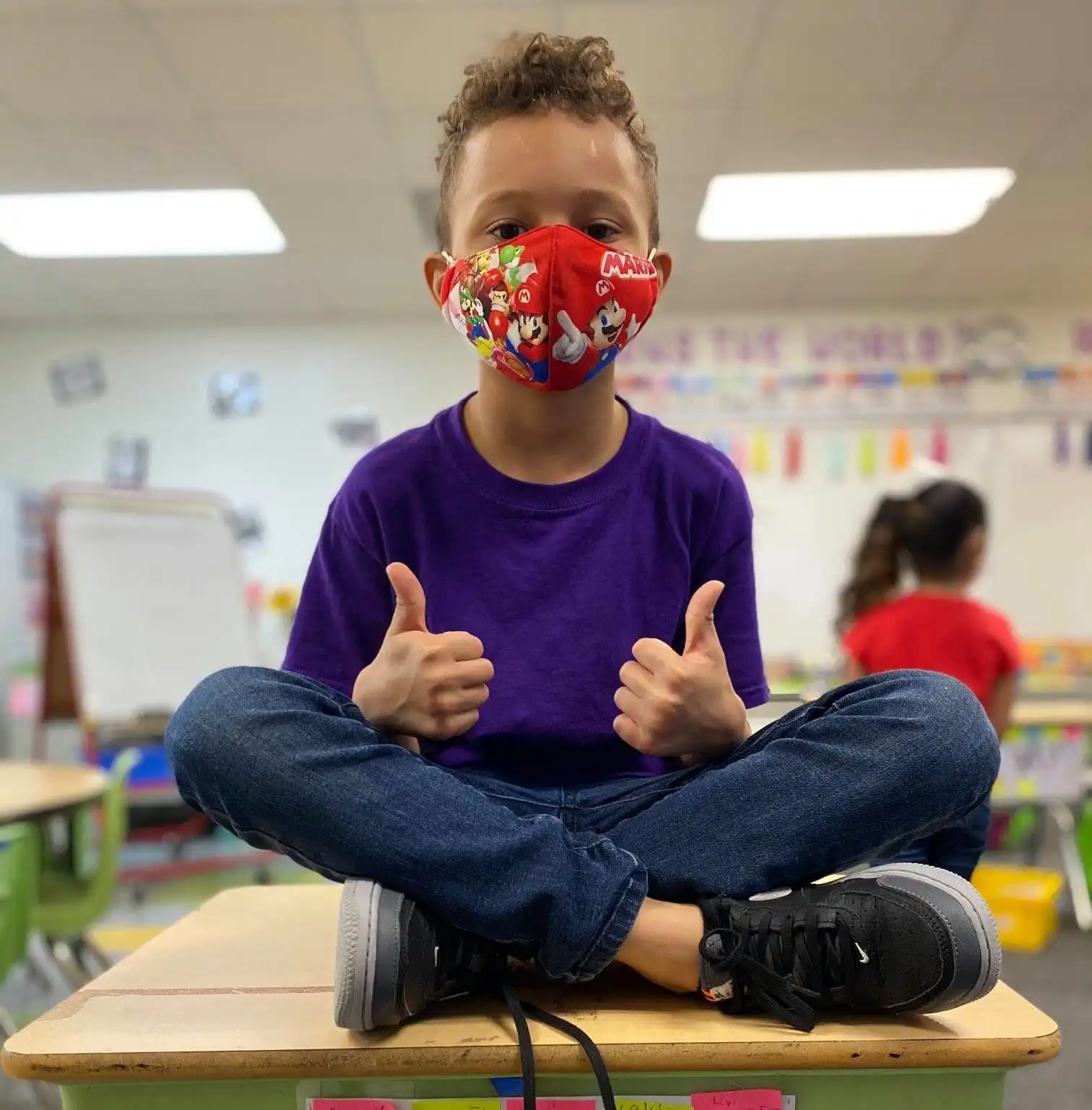 KIPP students in class