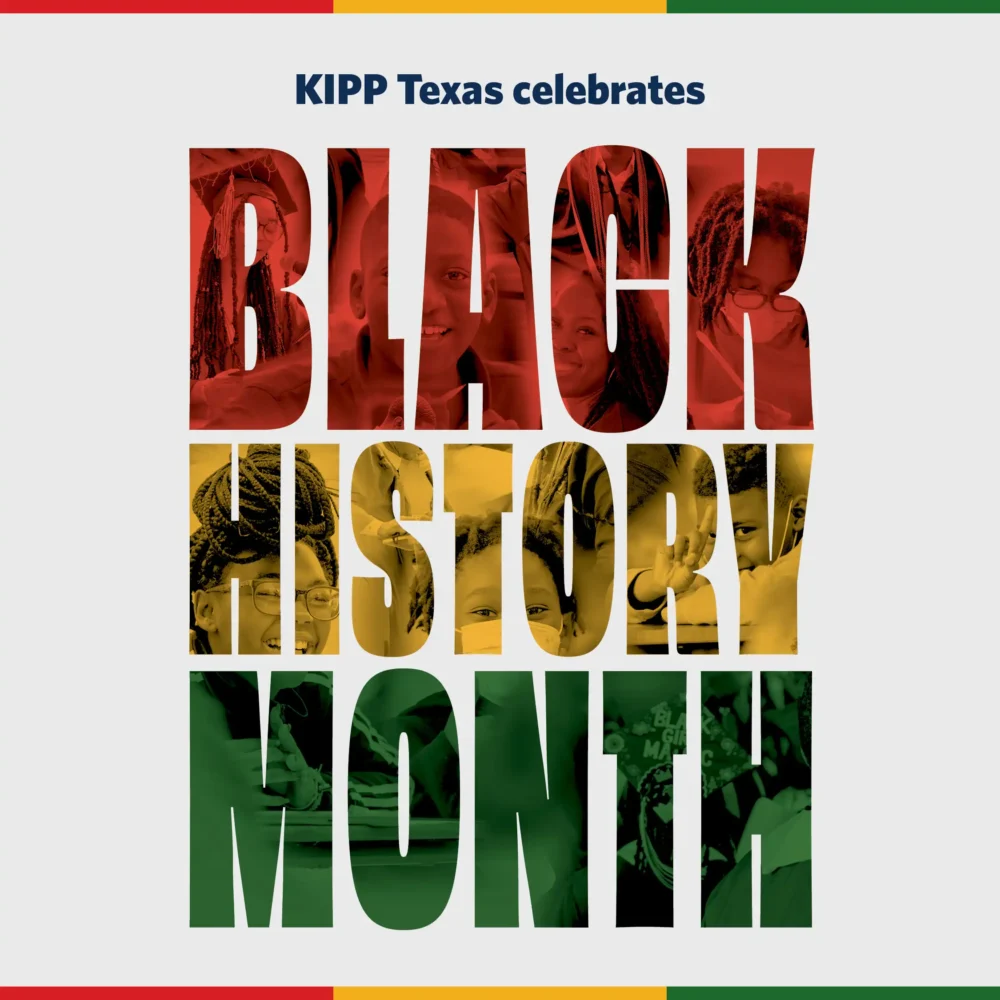 KIPP black history month promo
