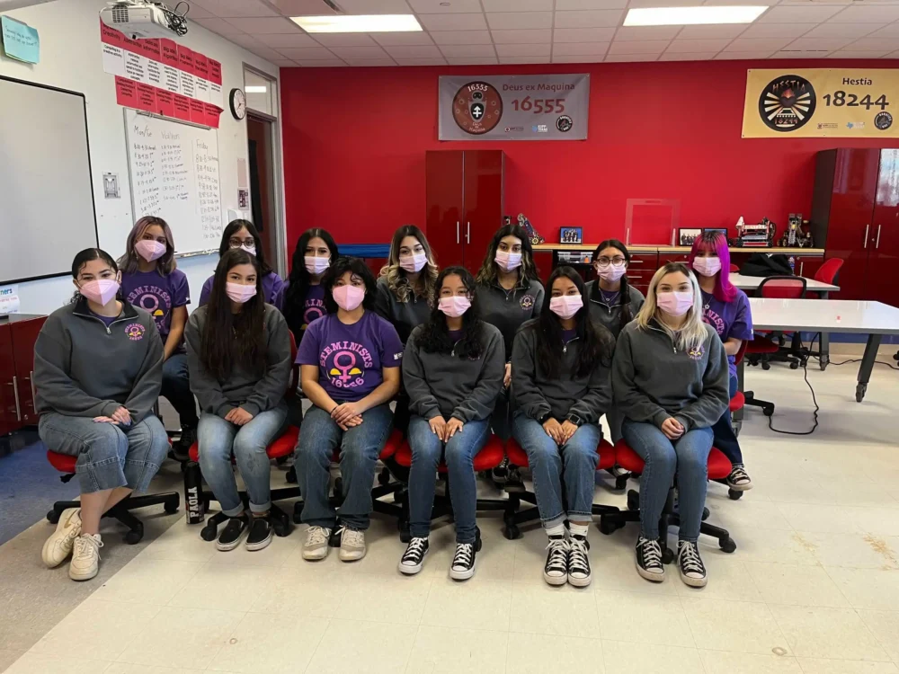 KIPP students wearing masks
