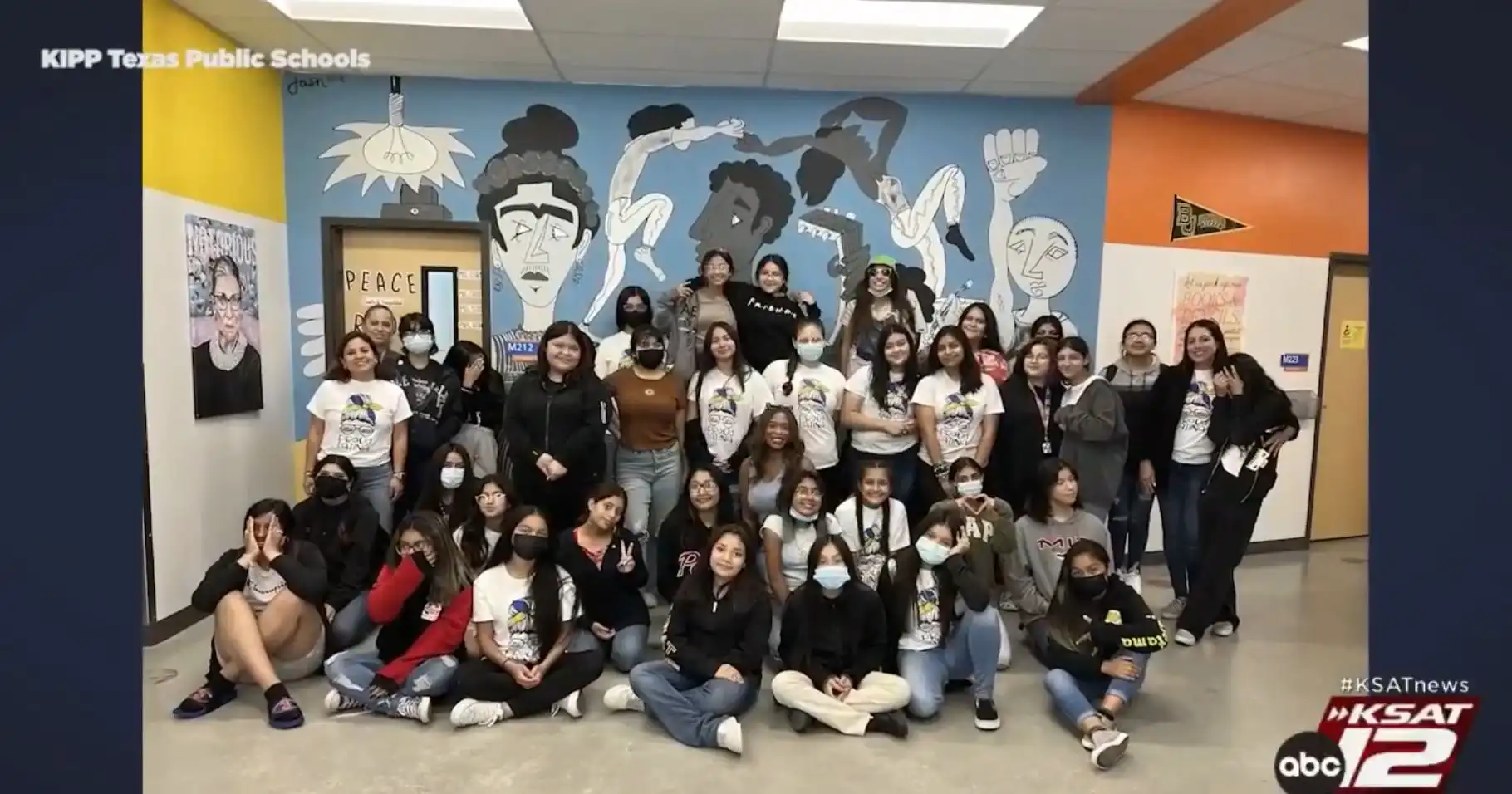 KIPP proud Latinas club members