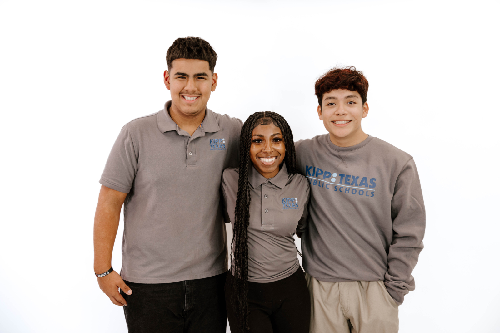 Three KIPP Texas High School Students