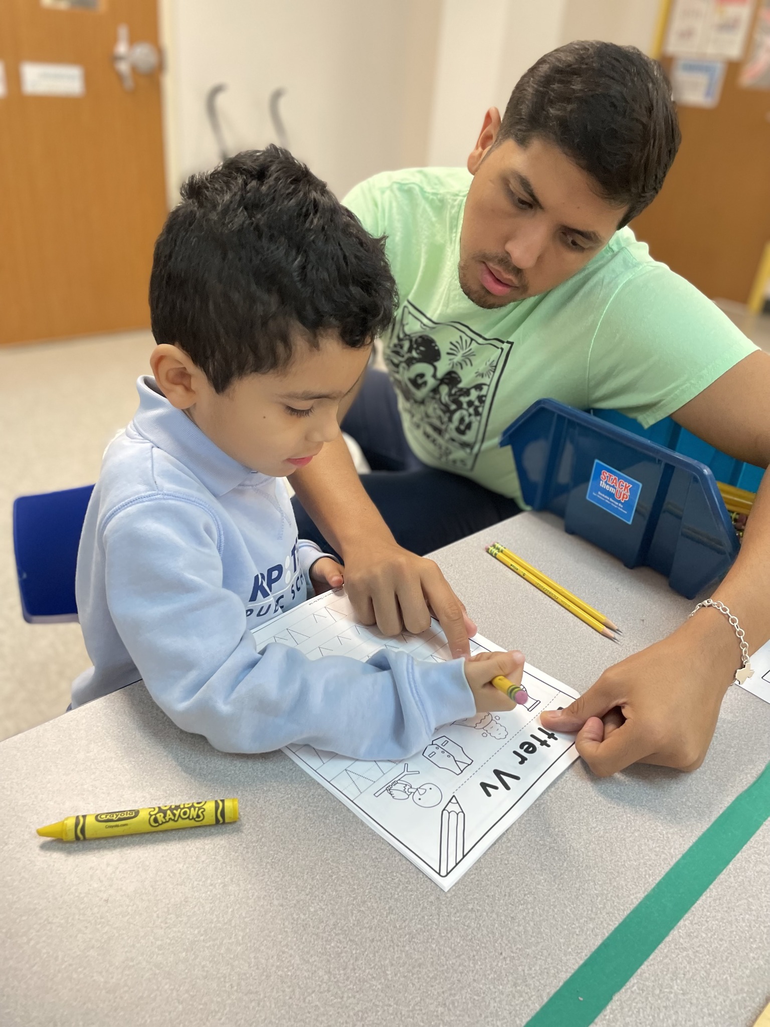 KIPP Texas Sped Teacher and Student