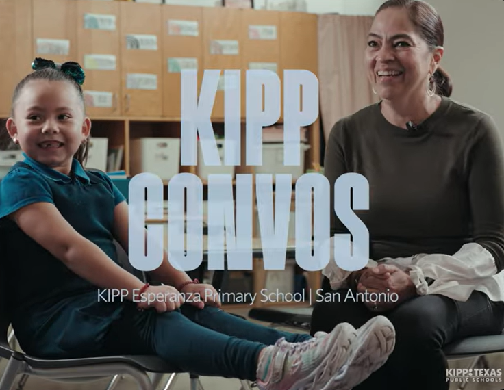 KIPP Texas Kinder Student Shares Why She Loves Her Teacher