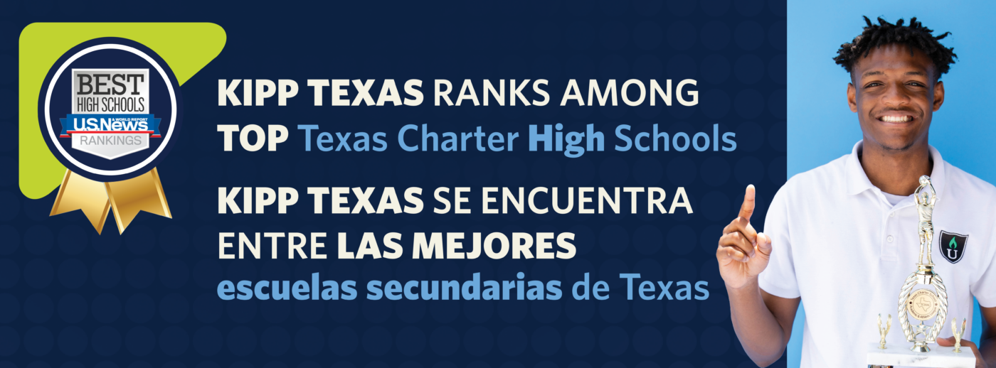 Eight KIPP Texas High Schools Honored as Nation's Best by U.S. News