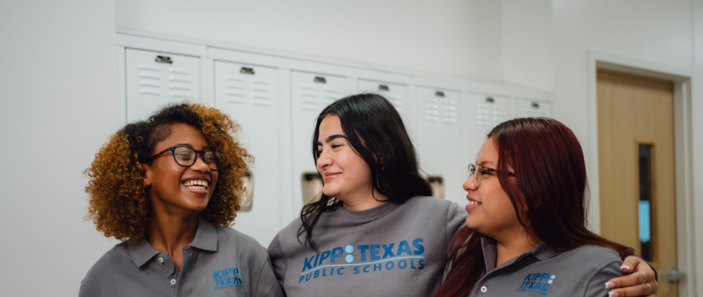 Three KIPP Texas High School Students