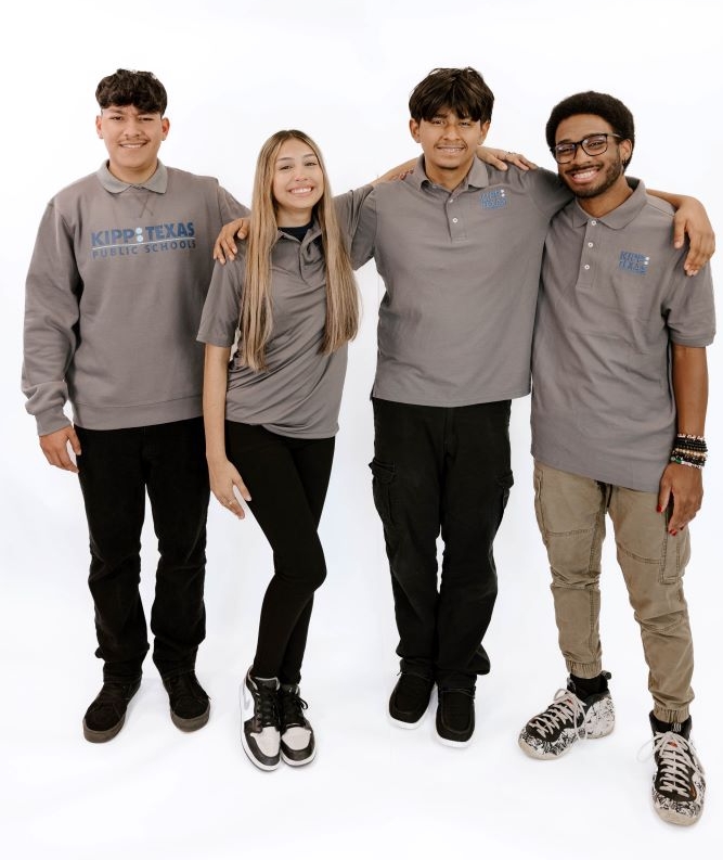 Four KIPP Texas High School Students